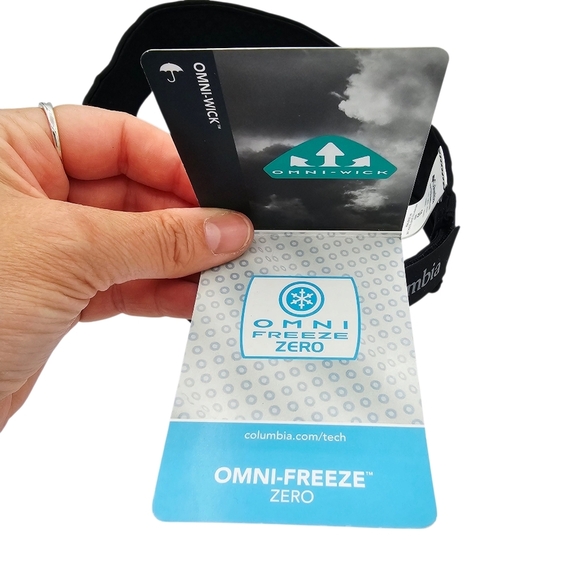 Columbia Black Unisex Visor NWT - Picture 6 of 12